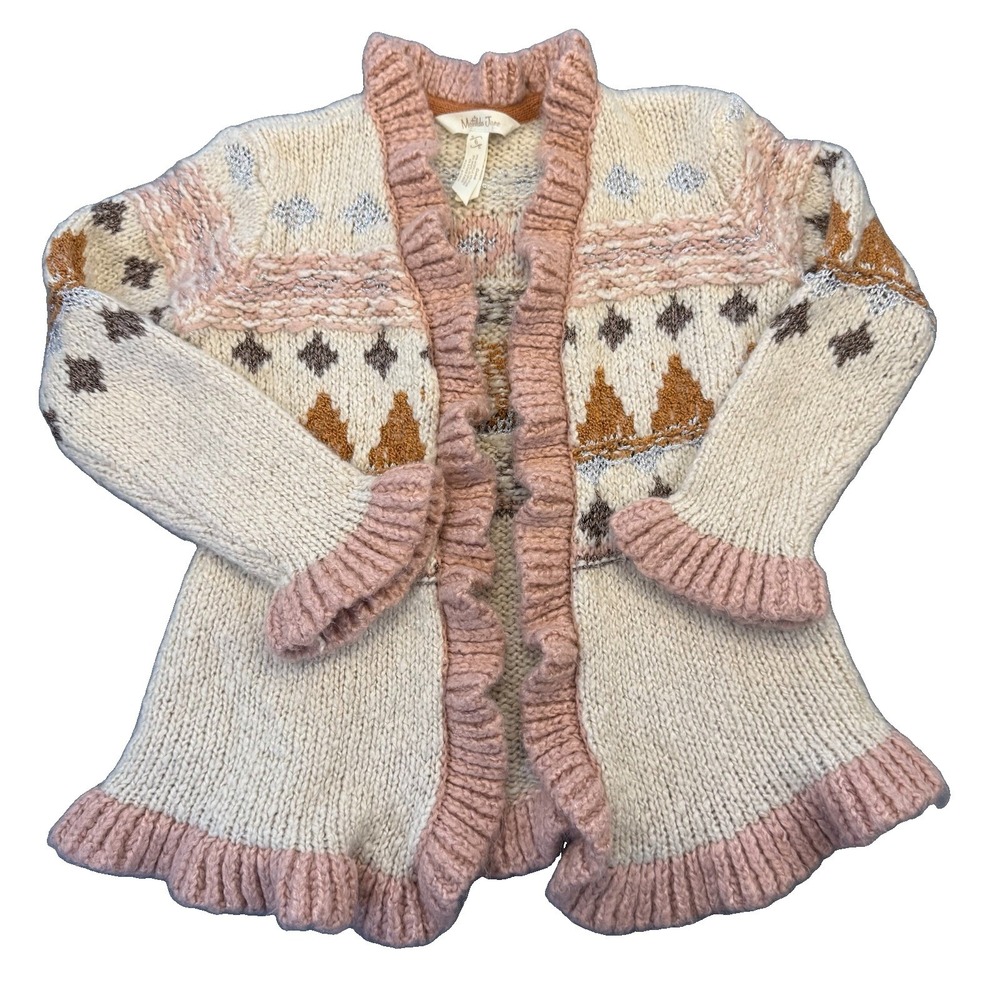 MATILDA JANE Just Imagine Stefanie Girls Knit Winter Cardigan Size 6